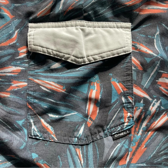 O’Neil Broad shorts Hawaiian Style Men size 34 - Picture 7 of 12